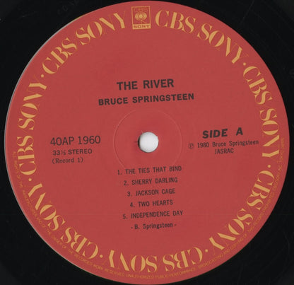 Bruce Springsteen - The River (40AP 1960~1) 1980 JPN CBS/Sony | 中古LP