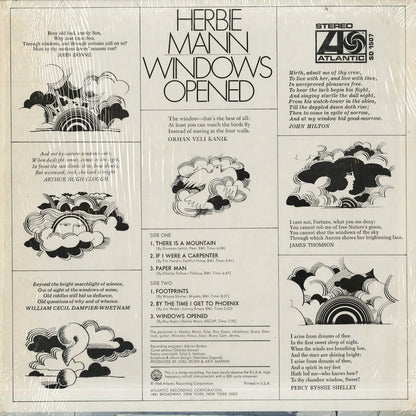 Herbie Mann / ハービー・マン / Windows Opened (SD1507)