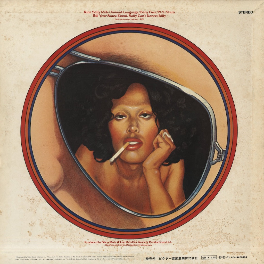 Lou Reed / ルー・リード / Sally Can't Dance (RCA-6249)