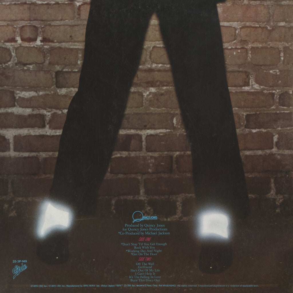 Michael Jackson / マイケル・ジャクソン / Off The Wall (25・3P-149)