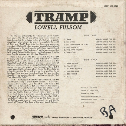 Lowell Fulsom – Tramp (KST 520) 1967 US Kent | 中古LP