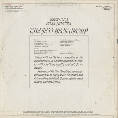 Jeff Beck / ジェフ・ベック / Beck-Ola (BN 26478)