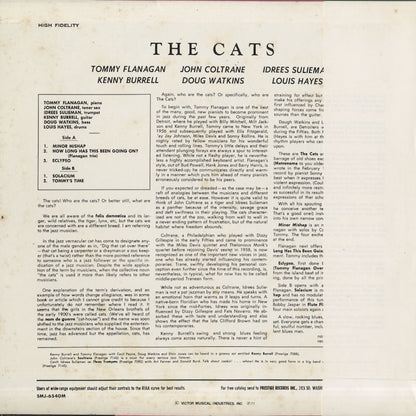 Tommy Flanagan - John Coltrane / トミー・フラナガン　ジョン・コルトレーン / The Cats (SMJ-6540(M))