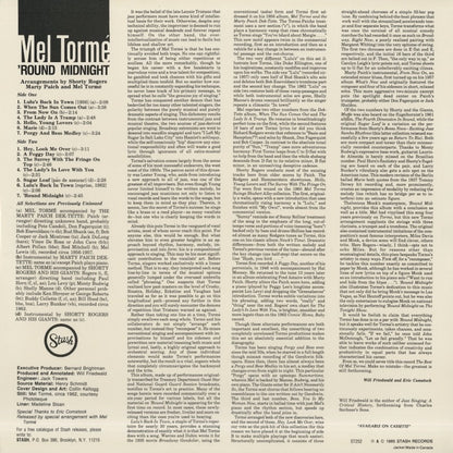 Mel Torme / メル・トーメ / 'Round Midnight (ST 252)