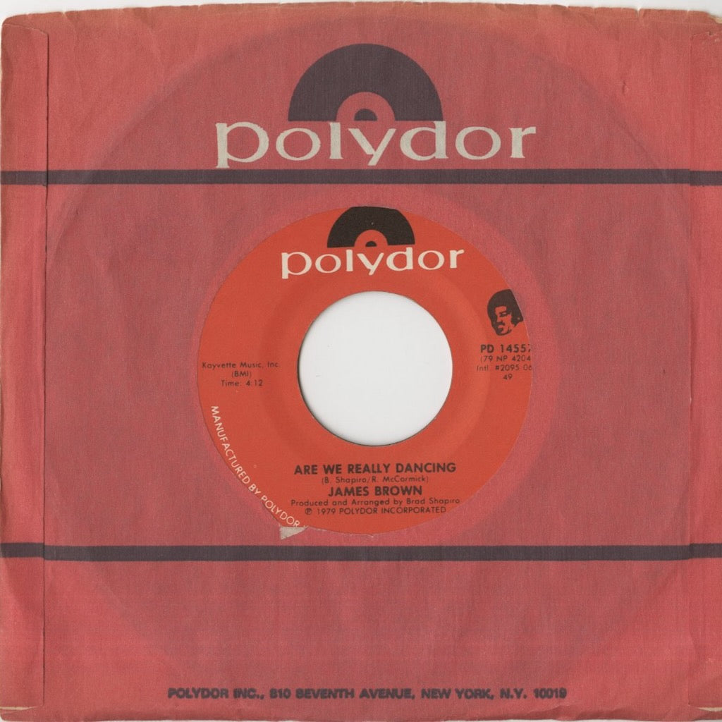 James Brown / ジェイムス・ブラウン / It's Too Funky In Here / Are We Really Dancing -7 (PD 14557)