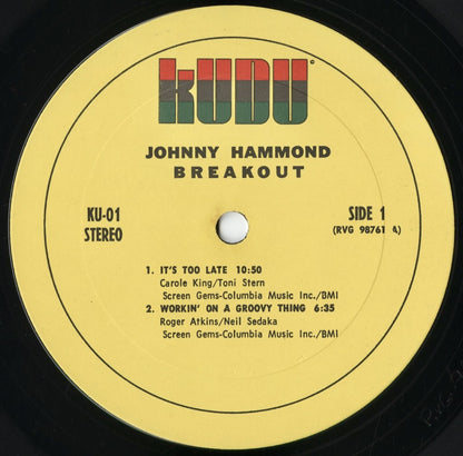 Johnny Hammond - Breakout (KU01) 1971 US KUDU｜中古LP