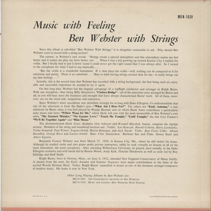 Ben Webster With Strings / Music With Feeling (MGN-1039)