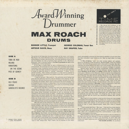 Max Roach / マックス・ローチ / Award-Winning Drummer (ULS-1805-V)