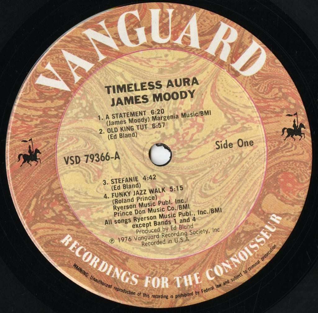 James Moody - Timeless Aura (VSD 79366) 1976 US Vanguard｜中古LP