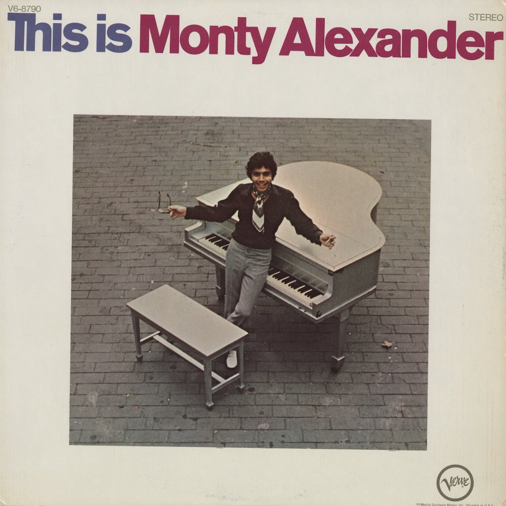 Monty Alexander / モンティー・アレキサンダー / This Is Monty Alexander (V6-8790)