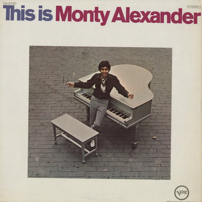 Monty Alexander / モンティー・アレキサンダー / This Is Monty Alexander (V6-8790)