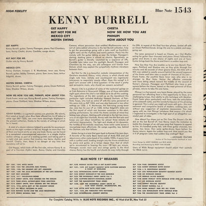 Kenny Burrell / ケニー・バレル / Kenny Burrell (1956) (BLP 1543) US Blue Note - 767 Lexington Ave NYC