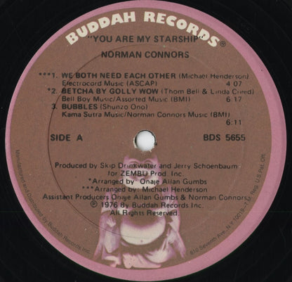 Norman Connors – You Are My Starship (BDS 5655) 1976 US Buddah｜中古LP