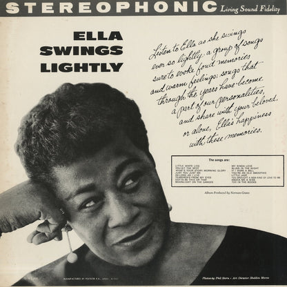 Ella Fitzgerald / エラ・フィッツジェラルド / Ella Swings Lightly (MV 2056)