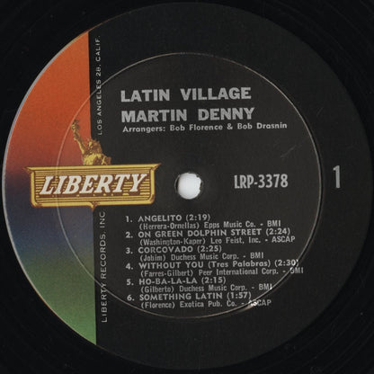 Martin Denny / Latin Village (LRP-3378) 1964 US Liberty MONO｜中古LP