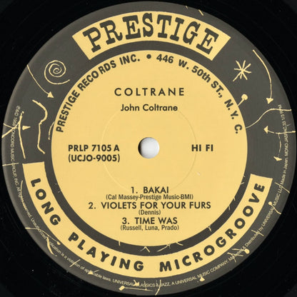John Coltrane / Coltrane (1957) (UCJO-9005) LP 1957/2009 JPN Universal Music / Prestige｜中古LP