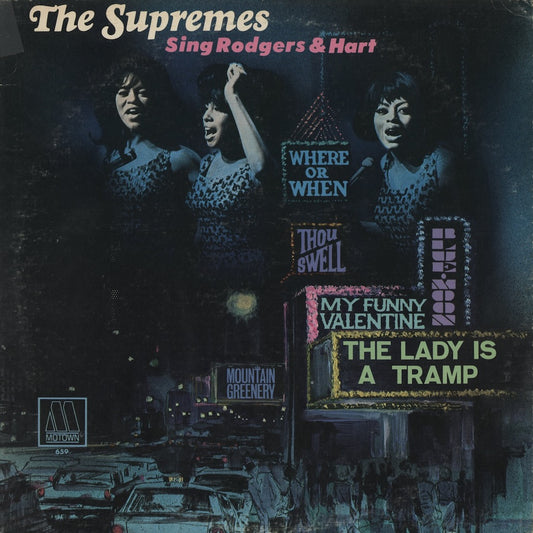 The Supremes - Sing Rodgers & Hart (M 659) LP 1967 US Motown｜中古LP