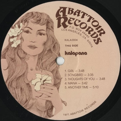 Kalapana - Kalapana III (KALA004) LP 1977 US Abattoir Records｜中古LP
