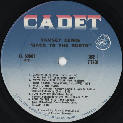 Ramsey Lewis – Back To The Roots (CA-60001) LP 1971 US Cadet | 中古LP