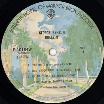 George Benson / ジョージ・ベンソン / Breezin' (P-10184W)