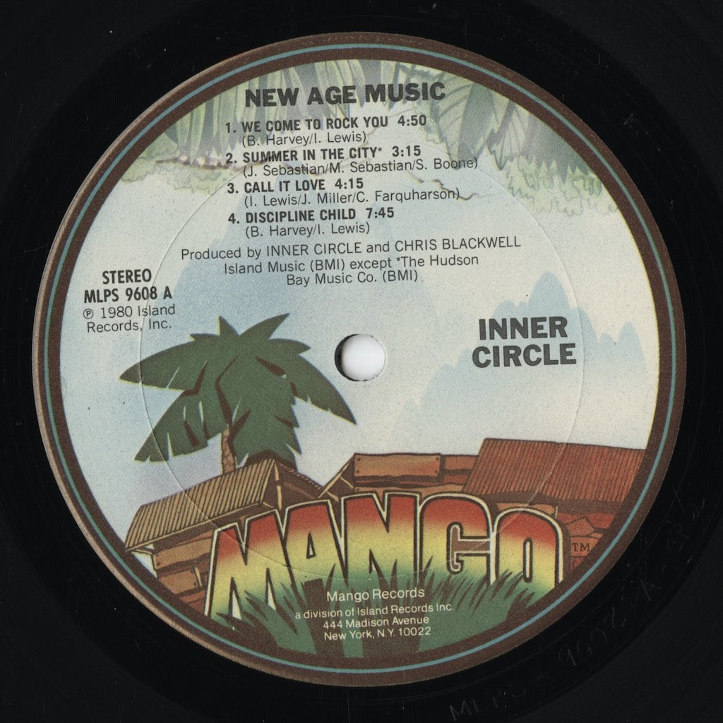 Inner Circle – New Age Music (MLPS 9608) 1980 US Mango | 中古LP