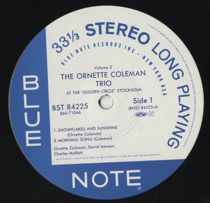 Ornette Coleman / オーネット・コールマン / At The Golden Circle Stockholm Volume Two (BNJ-71046)