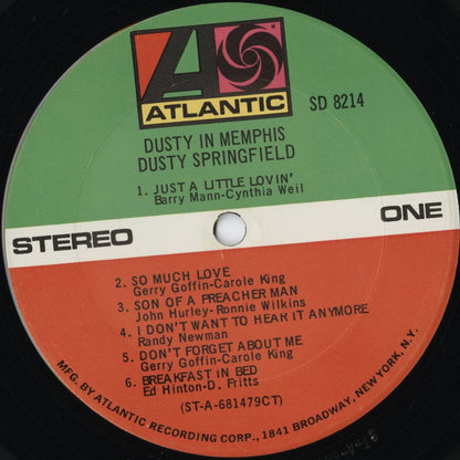 Dusty Springfield / ダスティ・スプリングフィールド / Dusty In Memphis (SD 8214)