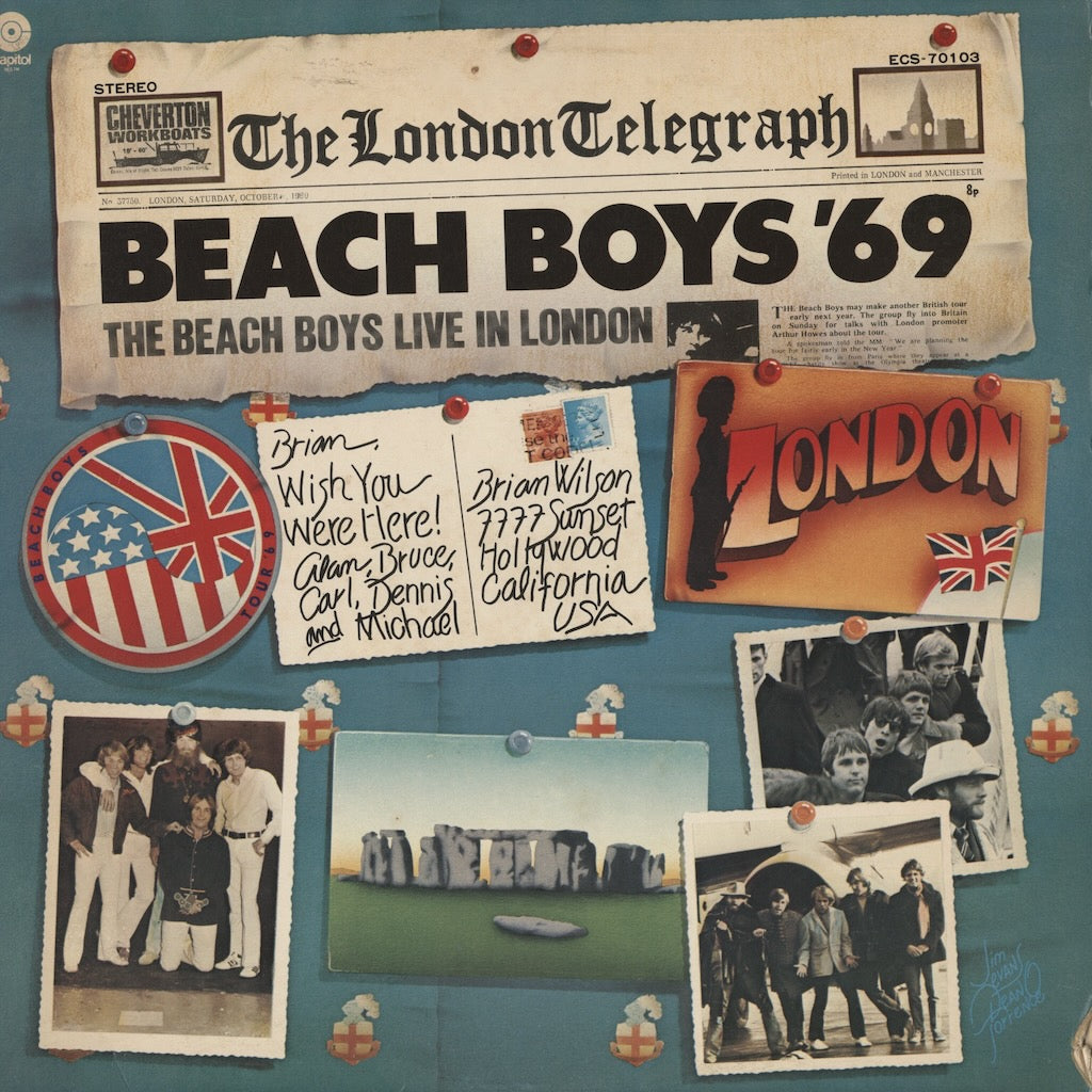 The Beach Boys Beach Boys 69 ECS-70103 LP 1977 Japan Capitol