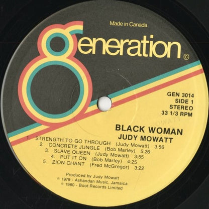 Judy Mowatt / ジュディ・モワット / Black Woman (GEN 3014)