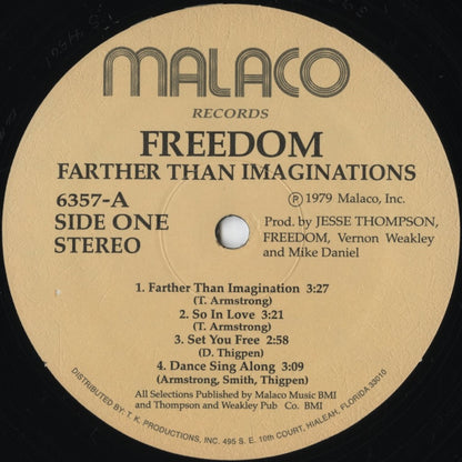 Freedom – Farther Than Imagination (6357) LP Early 2000s Reissue US Malaco | 中古LP