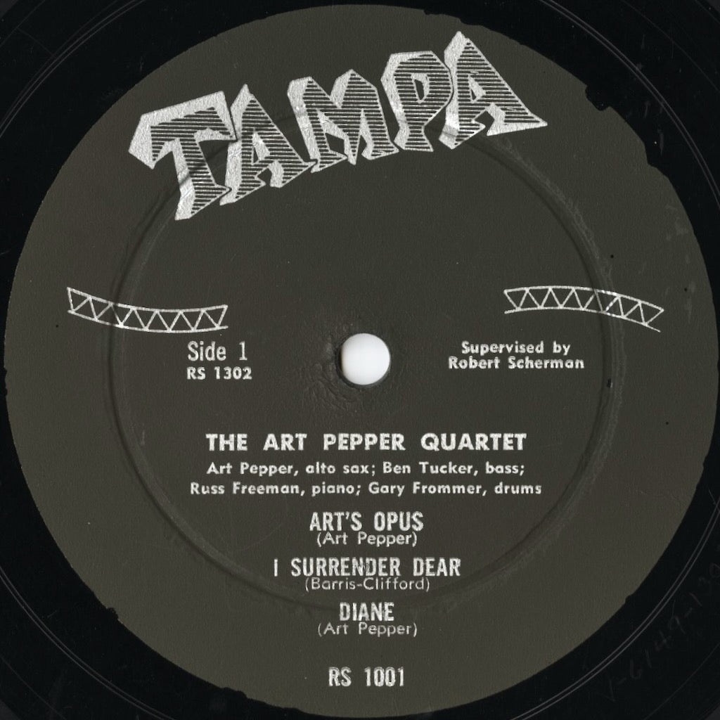 Art Pepper Quartet / アート・ペッパー・カルテット (1957) (RS-1001)