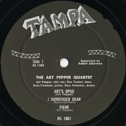 Art Pepper Quartet / アート・ペッパー・カルテット (1957) (RS-1001)