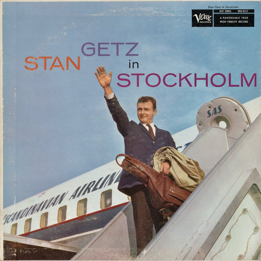 Stan Getz - Stan Getz In Stockholm (MG V-8213) 1956 US Verve｜中古LP