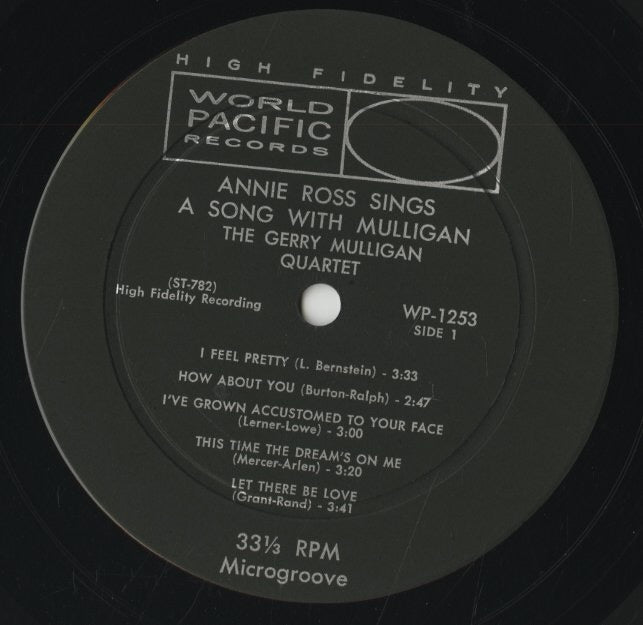 Annie Ross / アニー・ロス / Sings a Song With Mulligan! (WP-1253)