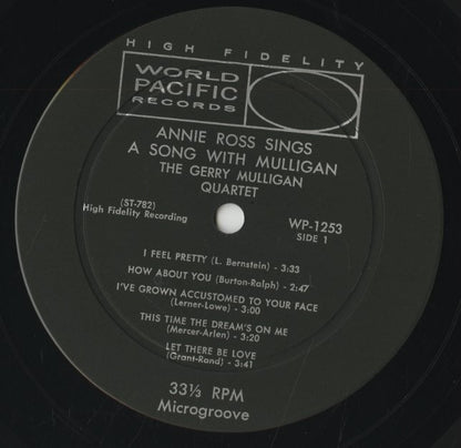 Annie Ross / アニー・ロス / Sings a Song With Mulligan! (WP-1253)