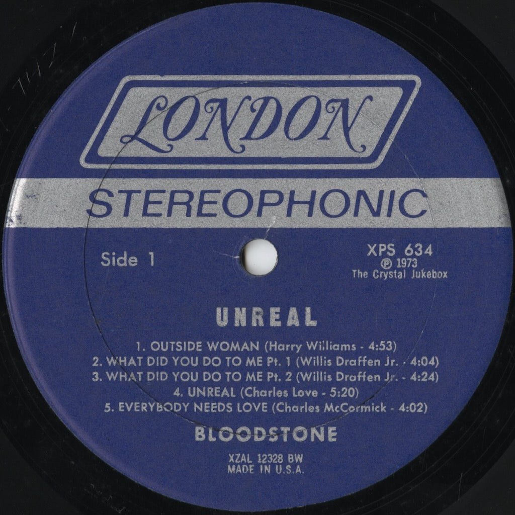 Bloodstone - Unreal (XPS 634) 1973 US London Records｜中古LP