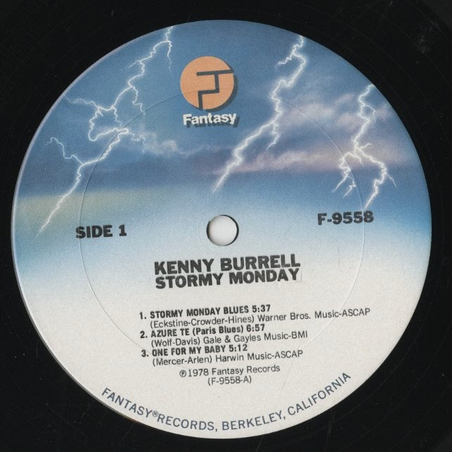 Kenny Burrell / ケニー・バレル / Stormy Monday (F-9558)