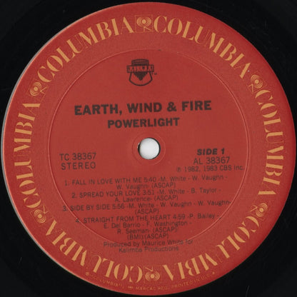 Earth, Wind & Fire - Powerlight (TC 38367) 1983 US Columbia｜中古LP