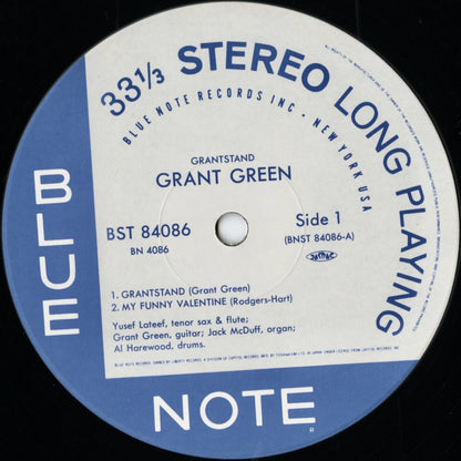 Grant Green / グラント・グリーン / Grantstand (BN 4086)