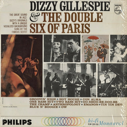Dizzy Gillespie & The Double Six Of Paris - S.T. (PHM 200-106) 1963 US Philips｜中古LP