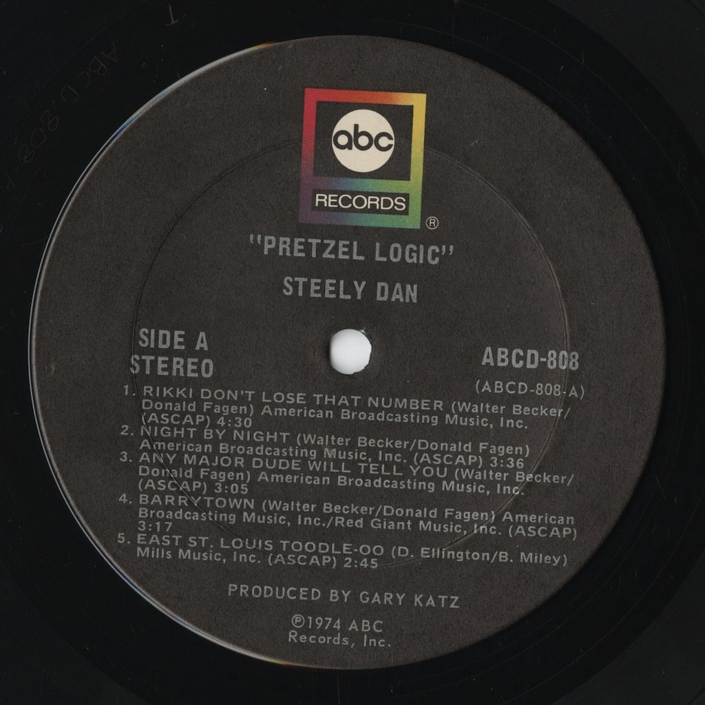 Steely Dan - Pretzel Logic (ABCD-808) LP 1974 US ABC｜中古LP