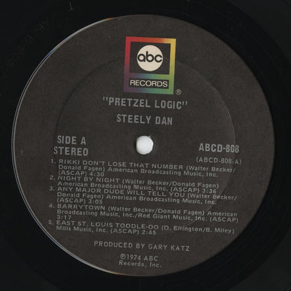 Steely Dan - Pretzel Logic (ABCD-808) LP 1974 US ABC｜中古LP