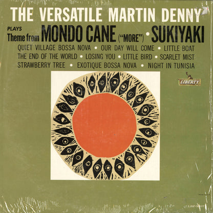 Martin Denny The Versatile Martin Denny LRP-3307 LP 1963 USA Liberty Mono Rainbow Label