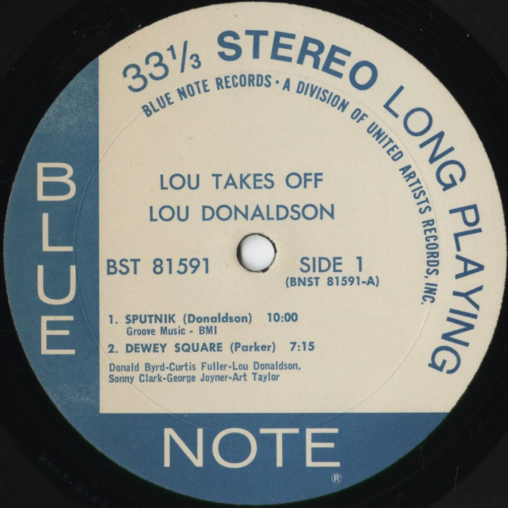 Lou Donaldson - Lou Takes Off (BST 81591) 1972 US Blue Note｜中古LP