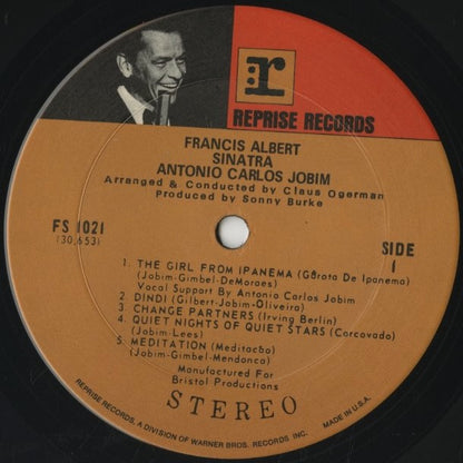 Francis Albert Sinatra & Antonio Carlos Jobim - S.T. (FS-1021) LP 1968 US Reprise｜中古LP