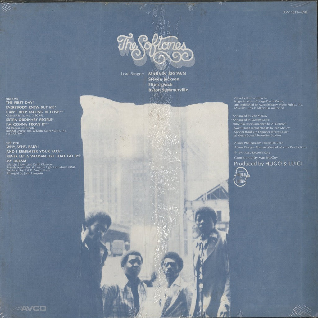The Softones - The Softones (AV-11011-598) LP 1973 US Avco｜中古LP