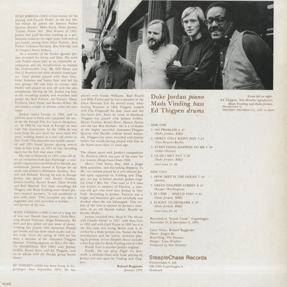 Duke Jordan / デューク・ジョーダン / Flight To Denmark (UPS-2150-S)