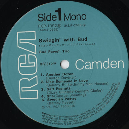 Bud Powell - Swingin' With Bud (RPG-1092(M)) 1976 JPN RCA｜中古LP