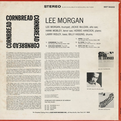 Lee Morgan - Cornbread (BST-84222) LP 1968 US Blue Note｜中古LP