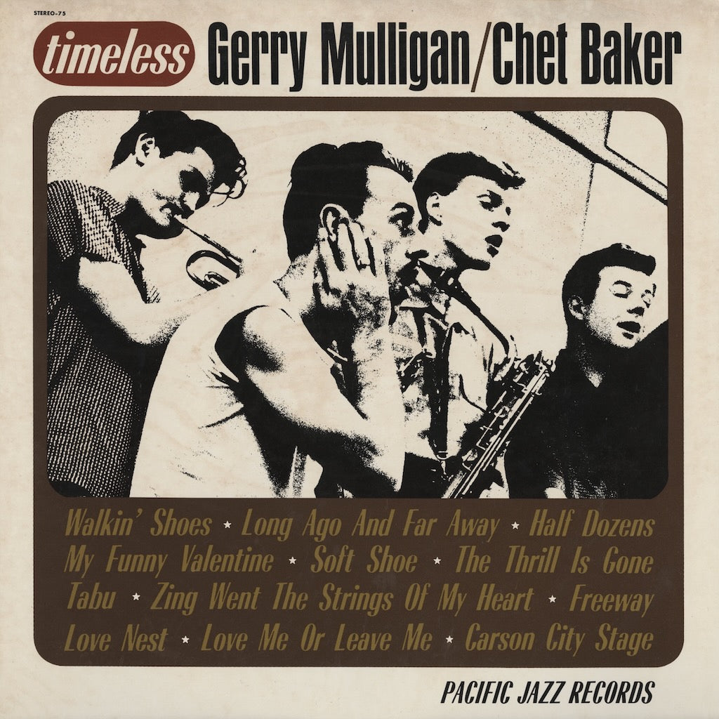 Gerry Mulligan - Chet Baker / ジェリー・マリガン　チェット・ベイカー  / Timeless (GXF-3112)